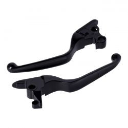 Kit de leviers de guidon Harley-Davidson | Lame large | Noir - 592652