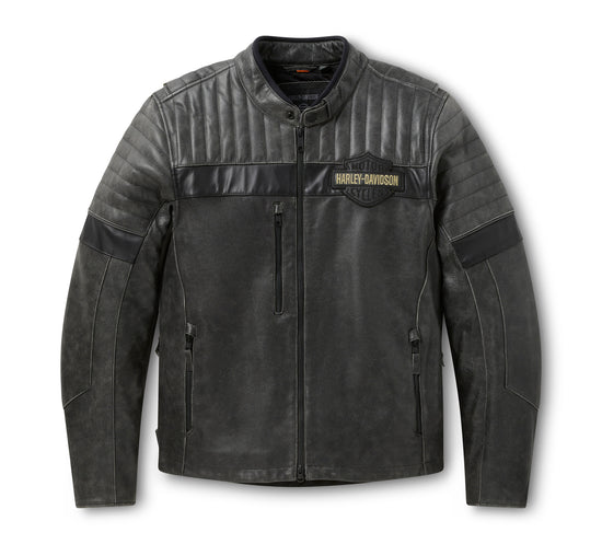 Authentique blouson en cuir Harley-Davidson® pour homme HD Passing Link III 98001-26VM