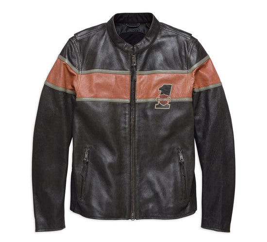 Authentique blouson en cuir Harley-Davidson® Victory Lane pour homme 98027-18EM