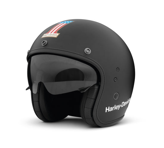 Véritable visière solaire Harley-Davidson® Classic n° 1 X14 pour casque 3/4, référence 98157-22EX
