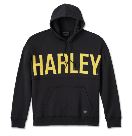 Sweat à capuche Harley-Davidson® pour homme Harley Burner - Harley Black 96408-24VM