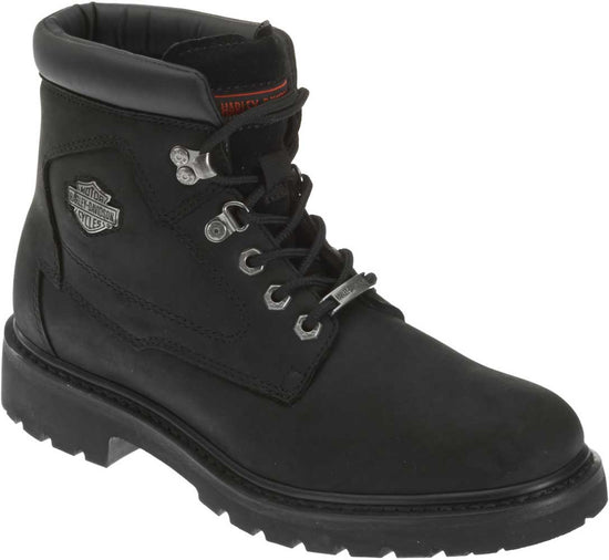 Bottes noires authentiques Harley-Davidson® Wolverine pour hommes Badlands 6 pouces D91005