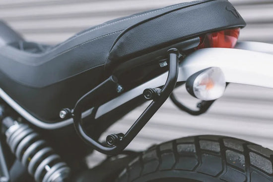 SW-Motech Side Carrier SLC Left Black Ducati Scrambler Models — Ducati (HTA.22.577.10003)