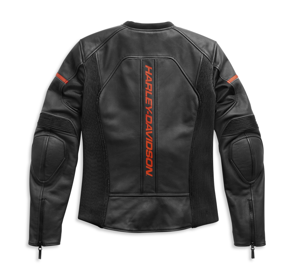 Veste Moto Harley Davidson Femme Taille M – Style Cruiser Avec Protections (Street Road Glide)