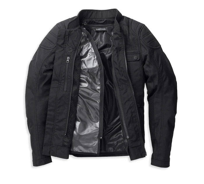 HARLEY DAVIDSON FEMME – VESTE COURTE À CAPUCHON – BLANC – Harley HARLEY DAVIDSON FEMME – VESTE COURTE À CAPUCHON – BLANC – Harley