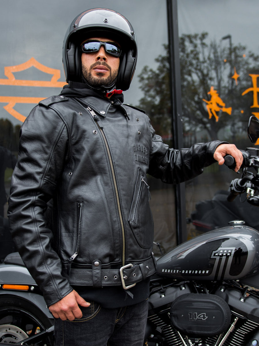 Veste en cuir en Potomac pour homme Harley-Davidson® 98003-23EM