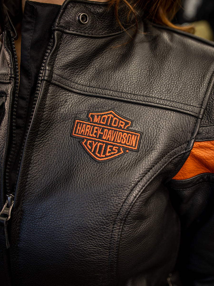 Harley-Davidson® Women's Hwy-100 Waterproof Leather Jacket 98005