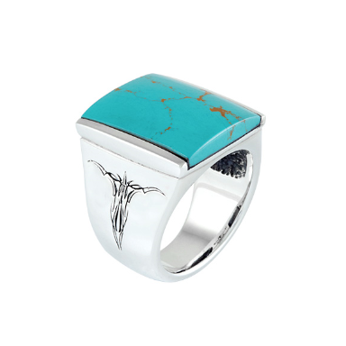 Bague Chevalière Harley-Davidson By Thierry Martino - Taille 62, Argent Massif 925, Neuf Sans Emballage