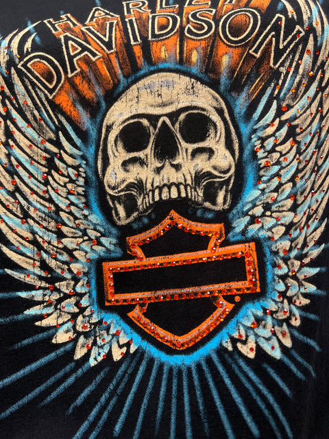 T-shirt authentique du concessionnaire Harley-Davidson® de Leeds « THRILLS » 40291695