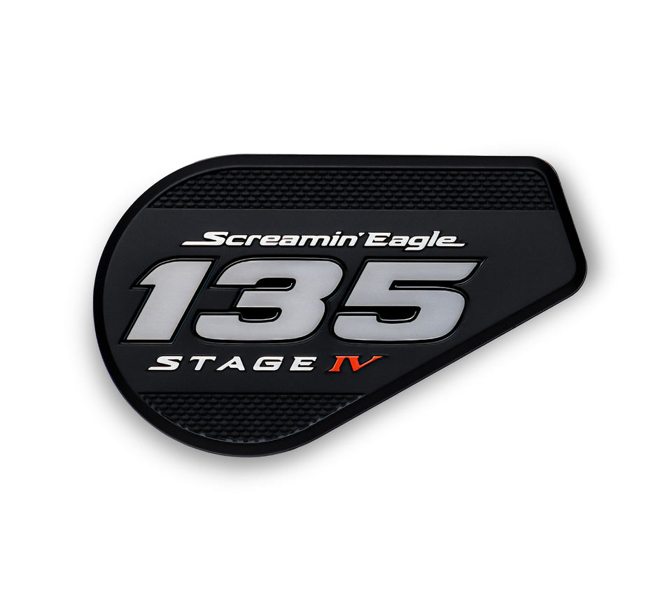 Harley Davidson 14102079 Screamin' Eagle Timer Cover Medallion Stage IV 4 Screaming 135CI KIT,DECAL,MEDALLION,SE135,STAGE IV