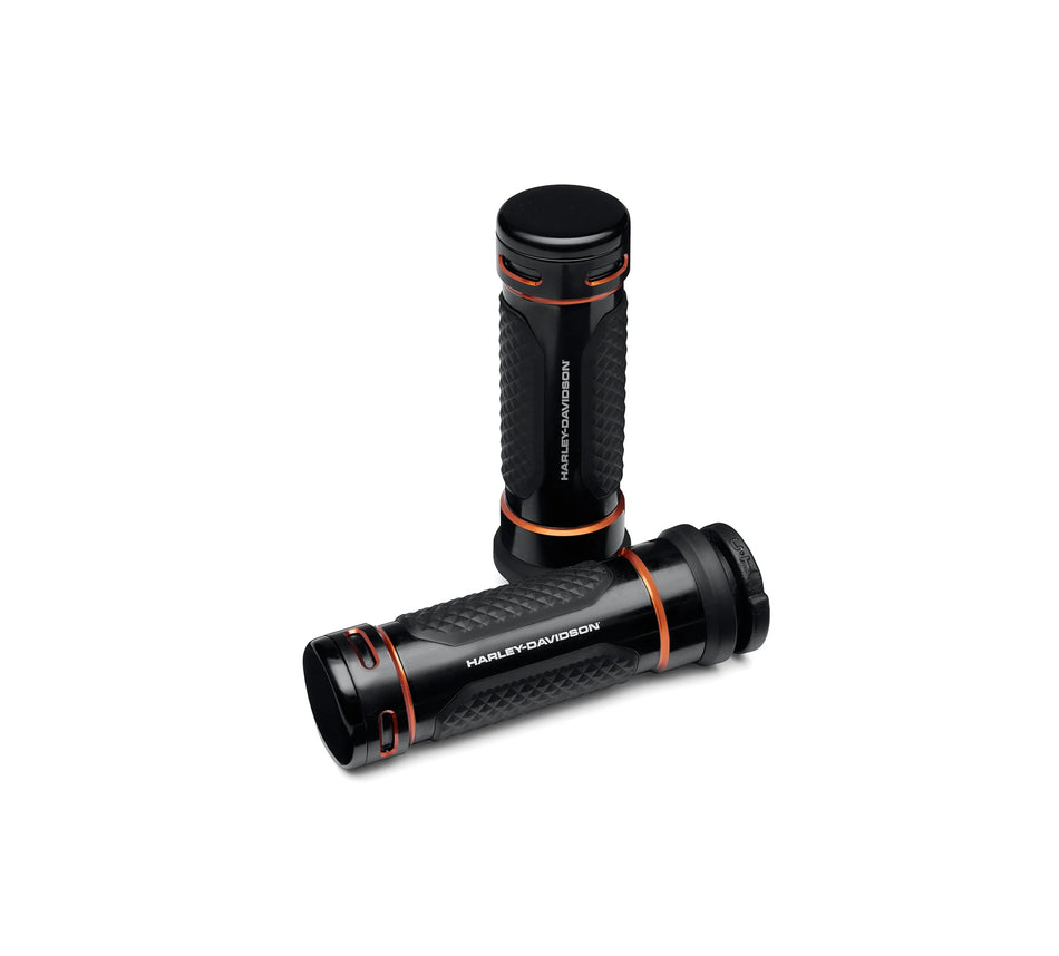 KIT DE POIGNÉES ADVERSARY POUR HARLEY DAVIDSON 56100544, POIGNÉES ADVERSARY, NOIR