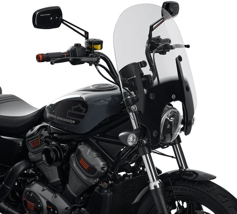 KIT pare-brise de tourisme à démontage rapide Harley Davidson 57400479 Nightster, WSHLD, CLAIR/NOIR