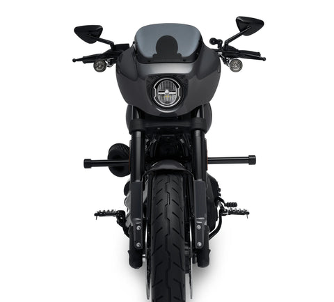 Harley Davidson 49000231 Kit de guidon plat Softail, moteur/frein GD, avant, noir