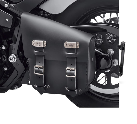 Harley Davidson 90201567 Softail Kit de sacoches monobras oscillant, S-BAG, BRAS OSCILLANT, NOIR