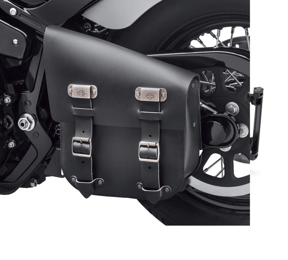 Harley Davidson 90201567 Softail Kit de sacoches monobras oscillant, S-BAG, BRAS OSCILLANT, NOIR