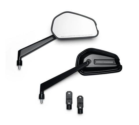 KIT DE RÉTROVISEURS EMPIRE Harley Davidson 56000220, MIR, NOIR