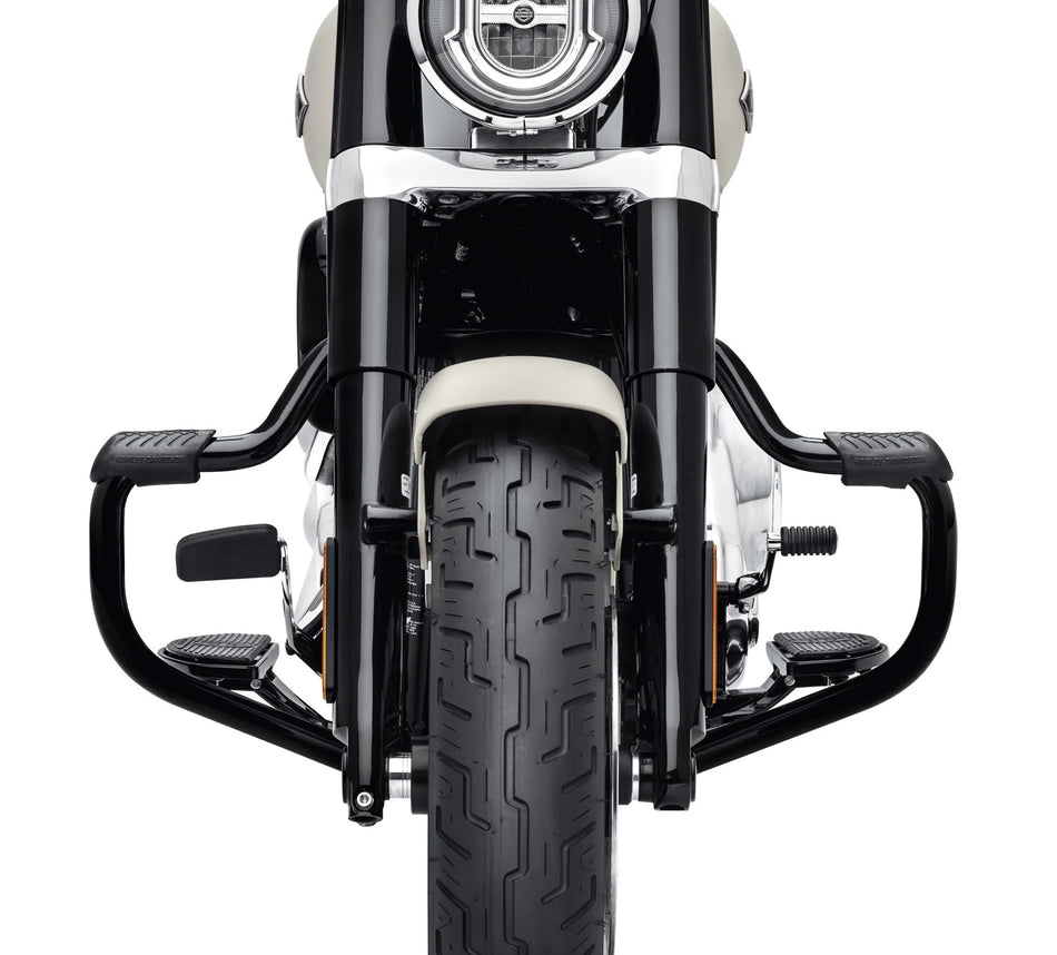 Harley Davidson 49000141 Moustache Carter de moteur - Noir