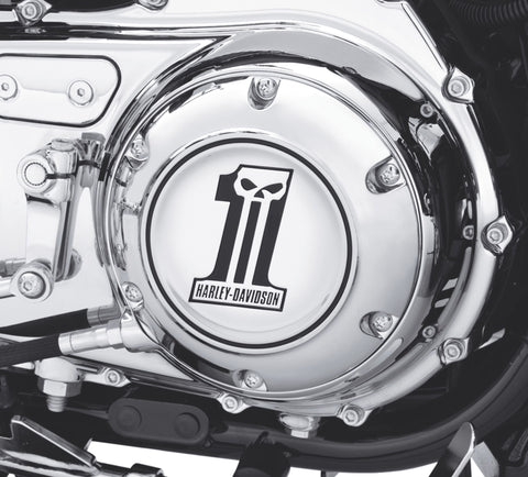 Harley Davidson 25333-10 Number One Skull Derby Cover DERBY COVER, NO. 1 SKULL COLLE