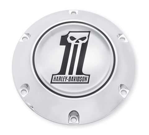 Harley Davidson 25333-10 Number One Skull Derby Cover DERBY COVER, NO. 1 SKULL COLLE