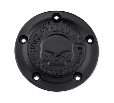 Harley Davidson 25600087 Willie G Skull Timer Cover KIT,TMR CVR,WILLIE G SKULL,BLK