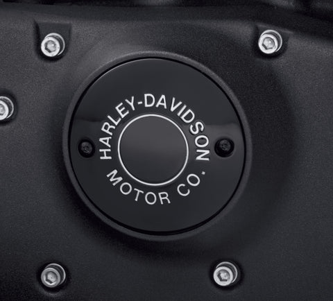 Harley Davidson 25600134 Kit de couvercle de minuterie Harley-Davidson Motor Co., TMR CVR, HDMC, noir, XL