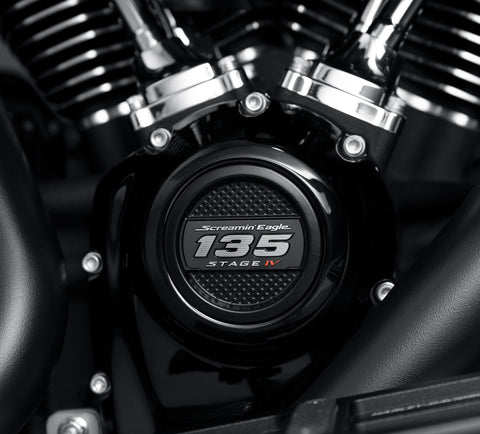 Harley-Davidson 25600162 Screamin' Eagle 135 Timer Cover Medallion Screaming Eagle