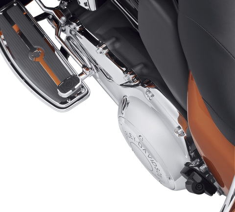 Harley Davidson 25700385 Couvercle extérieur à profil étroit PRIMAIRE (CHROME)