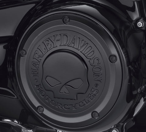 Kit de couvre-bagages de fourche Willie G Skull Harley Davidson 25700740, CVR/SLG, CL CVR, WILLIE G SKULL, NOIR