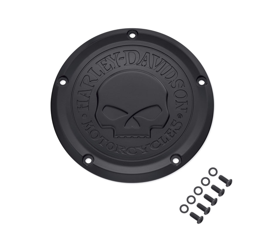 Kit de couvre-bagages de fourche Willie G Skull Harley Davidson 25700740, CVR/SLG, CL CVR, WILLIE G SKULL, NOIR