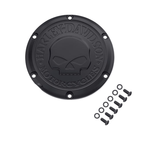 Harley Davidson 25700744 Willie G Skull Derby Cover Black