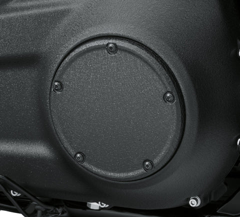 Harley Davidson 25700972 Wrinkle Black Narrow-Profile Derby Cover KIT,DERBY COVER,BLK WRINKLE