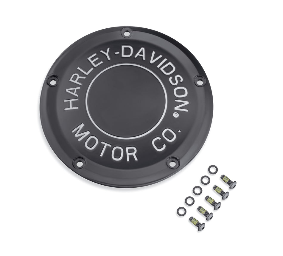 Harley Davidson 25701020 Motor Co. Kit de couvre-bagages Derby, CVR/SLG, HDMC, noir, Big Twin