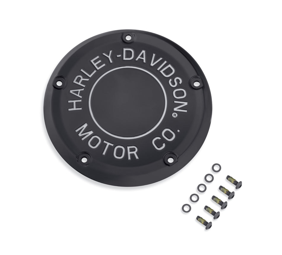 Harley Davidson 25701023 Harley-Davidson Motor Co. Derby Cover KIT,CVR/SLG,HDMC,BLK,CR