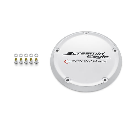 Harley Davidson 25701408 Screamin' Eagle Derby Cover KIT,CVR/SLG,CLUTCH,SE,CHROME