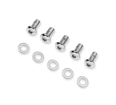 Harley Davidson 25913-99 Derby Cover Screw Kit KIT HARDWARE 5 HOLE DERBY COVE