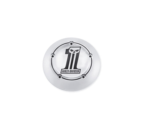 Harley Davidson 27956-10 Number One Skull Air Cleaner Trim KIT-INSERT,A-C,DARK CUSTOM #1,