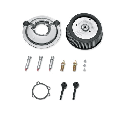 Harley-Davidson 29000019A Screamin' Eagle Round Sportster High-Flow Air Cleaner Kit Screaming Eagle