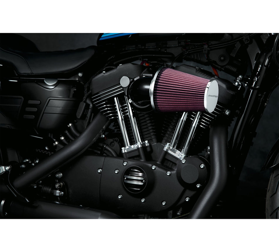 Harley-Davidson 29400227A Screamin' Eagle Heavy Breather Performance Air Cleaner Kit Screaming Eagle