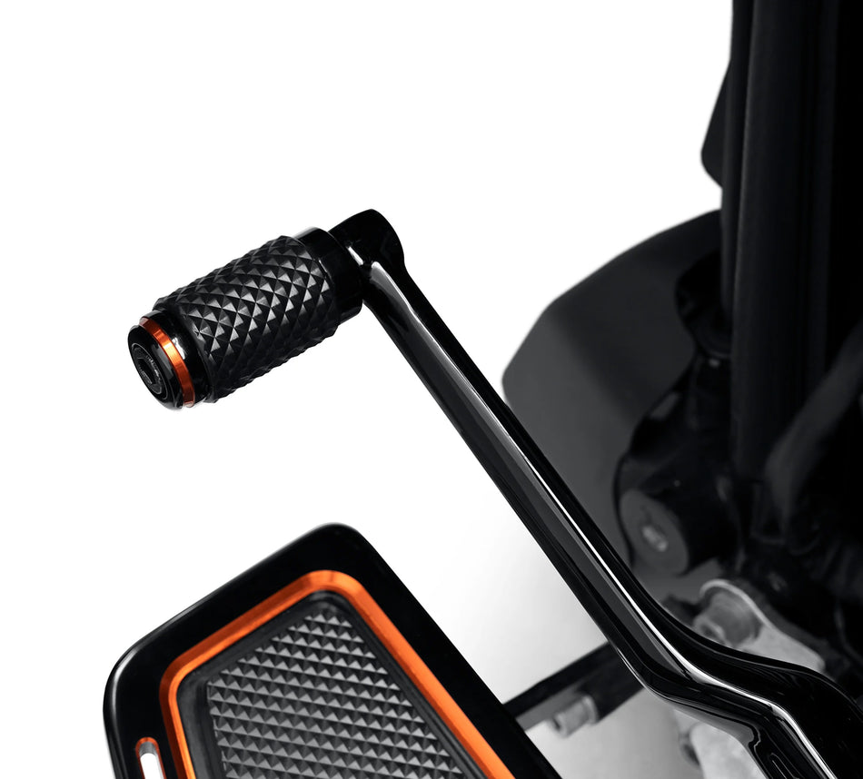 Harley Davidson 33600384 Kit de levier de vitesse Adversary, repose-pieds, Adversary, noir