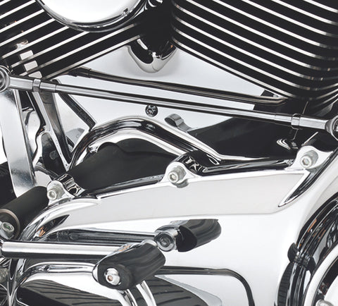 Harley Davidson 32042-07 Cache-base de cylindre lisse CACHE-BASE DE CYLINDRE, SOFTAIL