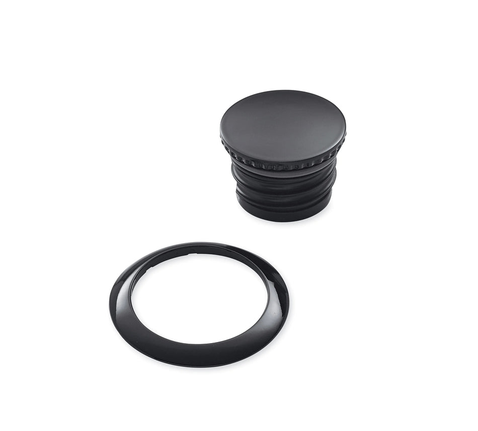 Harley Davidson 61100210 Flush-Mount Fuel Cap Kit KIT,FUEL FILL,FLUSH MOUNT,BLACK