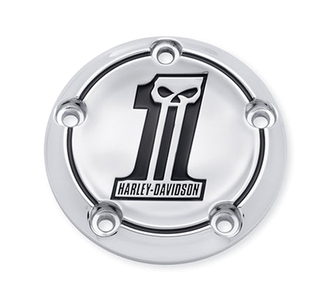 Harley Davidson 32519-10 Couvercle de minuterie Skull Number One COUVERCLE DE MINUTERIE, COLLECTION SKULL NO. 1