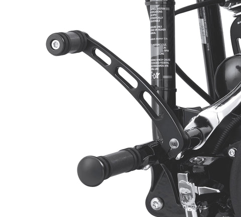 Levier de vitesses Harley Davidson 34016-08 en billette noir satiné LEVIER DE VITESSES EN BILLETTE, NOIR