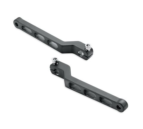Harley Davidson 34023-08 Satin Black Billet Heel/Toe Shift Lever KIT-SHIFTLEVER,BILLET,HEEL/TOE