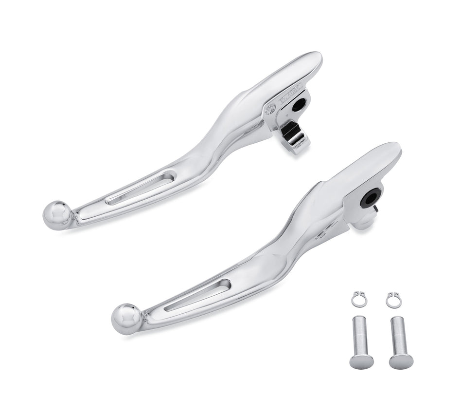 Harley Davidson Slotted Hand Control Lever Kit