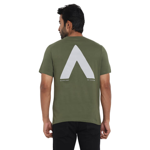 Royal Enfield - T-shirt basique Himalayan Olive - RLATSO230439