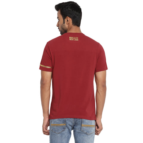 T-shirt Royal Enfield - Bullet 350 Marron - RLATSO230175