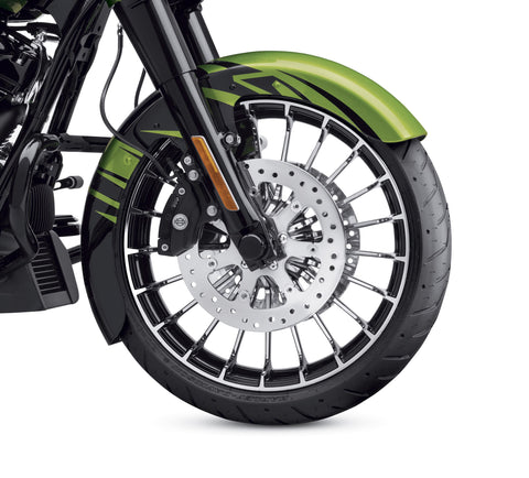 Disque de frein avant à turbine Harley Davidson 41500120 FREIN FLOTTANT POLI À TURBINE