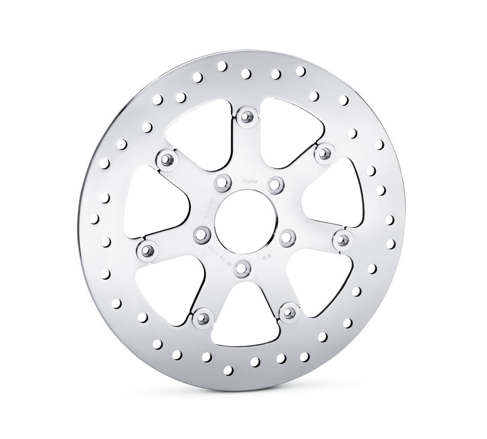 Harley Davidson 41500120 Turbine Front Brake Rotor TURBINE POLISHED FLOATING BRAK