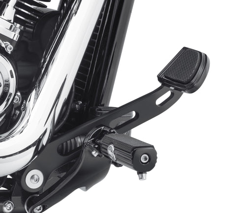 KIT DE LEVIER DE FREIN À RAINURER Harley Davidson 41600219 Noir Satiné